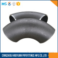 Blak Peinture Coude Belved End Pipe